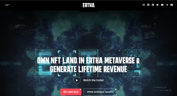 2022年注目のNFTゲーム「ERTHA」　人類滅亡が迫る壮大な世界で繰り広げられるメタバース人生ゲーム